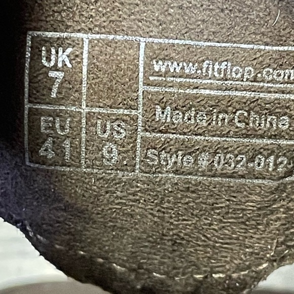 Fitflop Thong Walkstar Sandals Women's Size 9 Bronze Comfort slip on Flip Flops - Picture 10 of 11